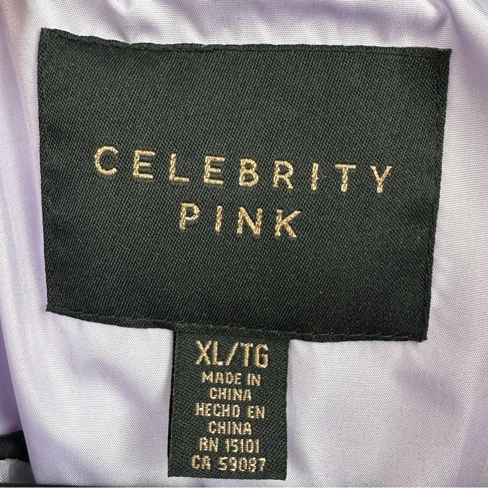 CELEBRITY PINK women’s XL purple lavender puffer jacket NWT Macy’s exclu… - Picture 3 of 13